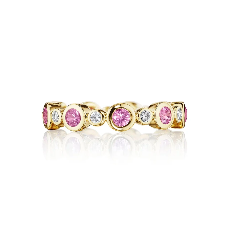 Limited-Stock Jewelry Sale – Shop Before It's Gone Pink Sapphire & Diamond Aura Ring
