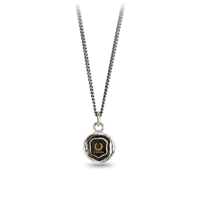 Get Ready To Sparkle – Special Jewelry Discounts New Beginnings 14K Gold on Silver Talisman